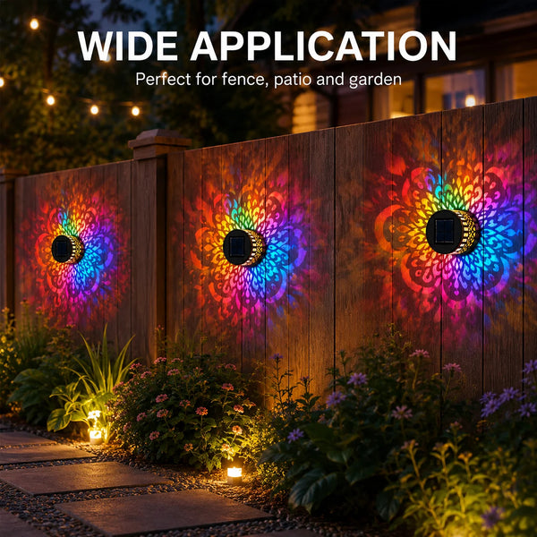 SunMandala™  Solar Garden Lights