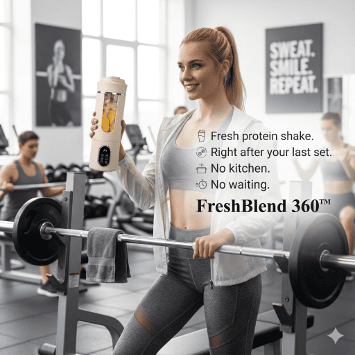 FreshBlend 360™ Bärbar Trådlös Blender